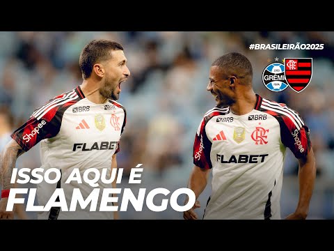 Behind the scenes of Flamengo 2x0 Grêmio in the Brazilian Championship