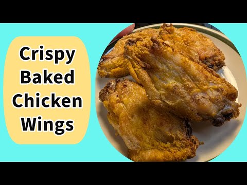 Crispy Baked Chicken Wings #keto #lowcarb