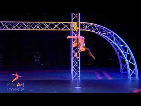 Marina Bogomolova Pro Women 1st Place PoleArt Cyprus 2014