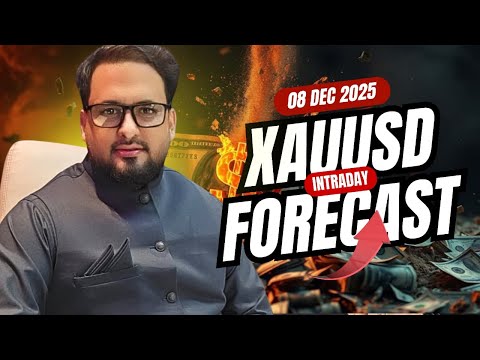 GOLD MARKET OUTLOOK | 08 DEC 2025 | XAUUSD FORCAST BY EFMS TRADE