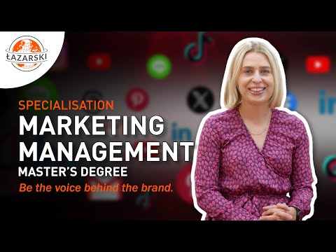Marketing Managment | Master's Degree | Lazarski University