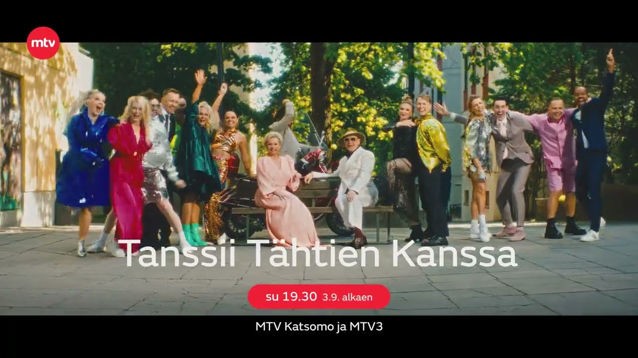 Uusi Tanssii Tähtien Kanssa -kausi 3.9. alkaen su 19.30 MTV Katsomossa ja MTV3:lla