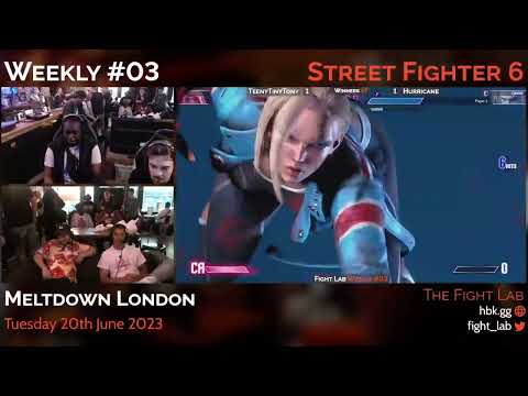 OFFLINE Street Fighter 6 Weekly #3 - TeenyTinyTony (JP) Vs Hurricane (Cammy)