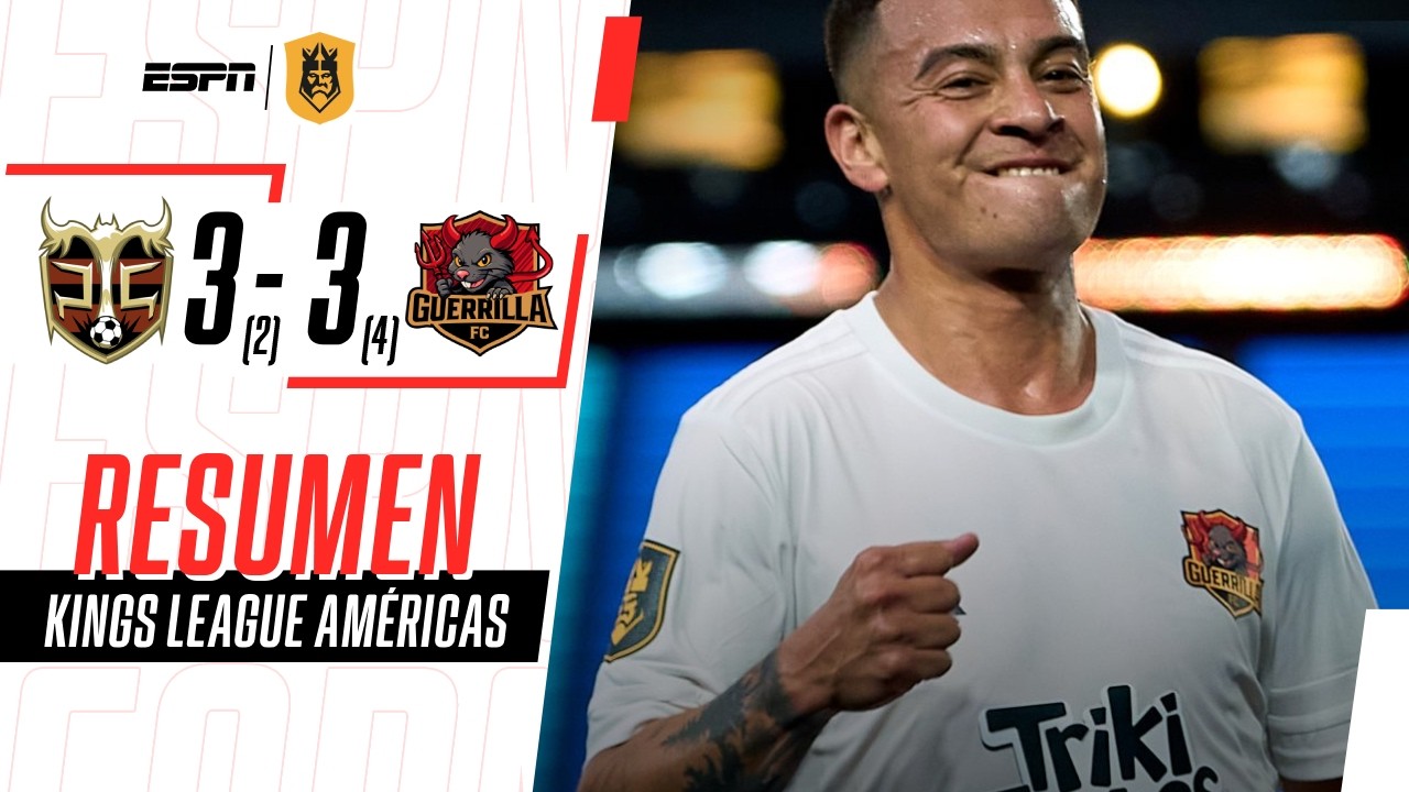 GUERRILLA TUVO MÁS EFECTIVIDAD EN LOS PENALES Y GANÓ | P. Caligari 1-3 Guerrilla FC | RESUMEN