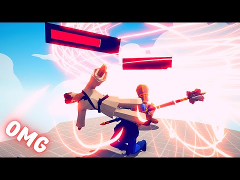 TAEKWONDO CHAMPION 1 vs 1 EVERY UNIT - Totally Accurate Battle Simulator TABS