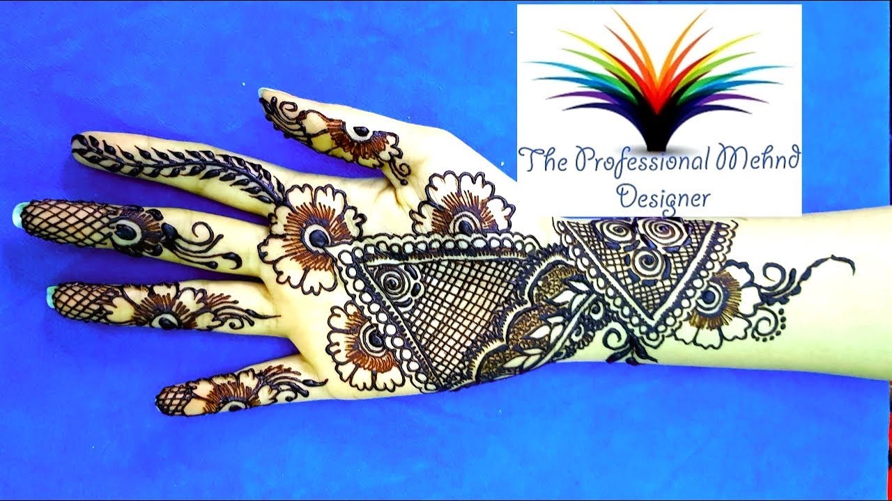 Unique Cone Mehndi Design Video | Beautiful Henna Design