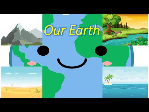Our Earth I Landforms I Water Bodies I Videos for kids I Educational Videos