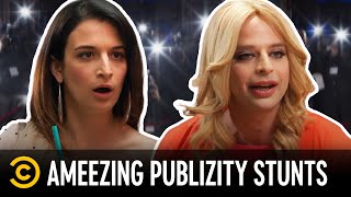 The Top 5 Most Ameezing PubLIZity Stunts (feat. Jenny Slate & Seth Rogen) - Kroll Show