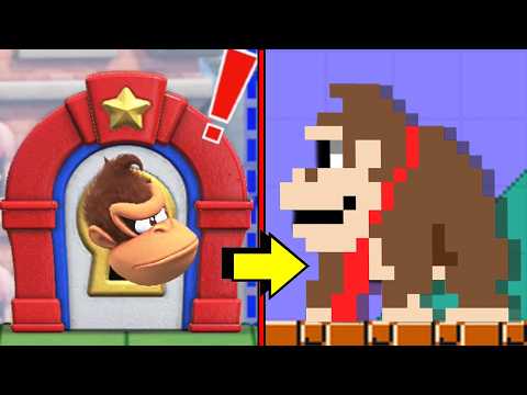 I made Mario vs. Donkey Kong in Mario Maker 2