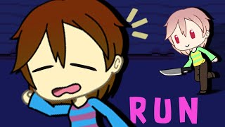 RUN FRISK RUN GACHA LIFE!!!!【Undertale】