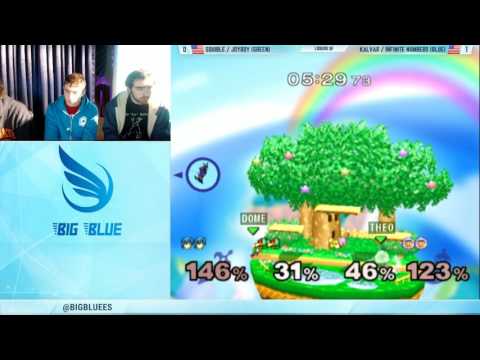 NE Melee Arcadian Doubles - Squible/JoyBoy vs Kalvar/Numbers SSBM LS