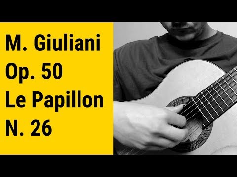 Mauro Giuliani, Le Papillon, Op 50, n 26 (Allegro)