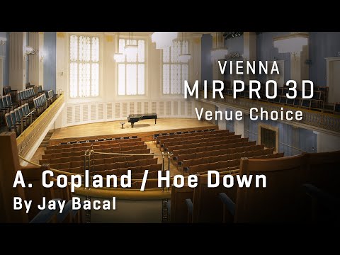 MIR Pro 3D: Aaron Copland - Hoe Down, by Jay Bacal