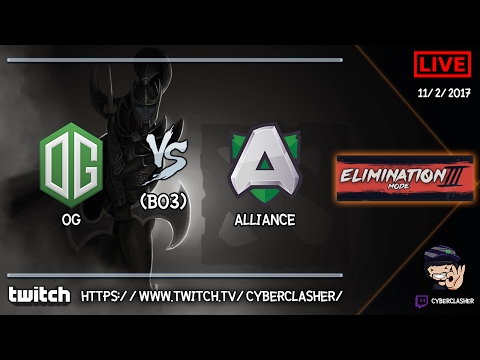 DotA2 Elimination 3.0 - OG vs Alliance # Game 1