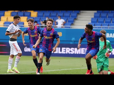 Arnau Casas vs Bayern Munich U19 - UEFA Youth League (9/14/21)