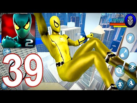 Power Spider Superhero 2 - Gameplay Walkthrough Part 39 - Crime City (iOS,Android)