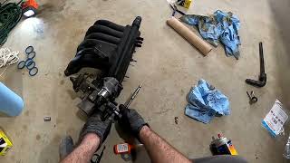 Ford Ranger P0171 Check Engine Code, Injector and Intake Gasket Replacement