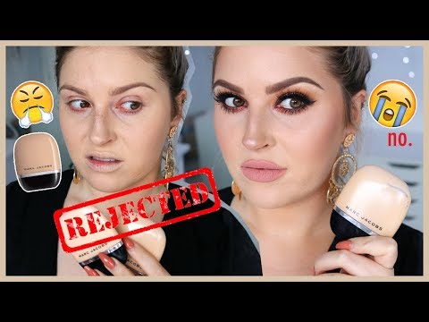 Marc Jacobs Shameless Foundation FIRST IMPRESSION 👎 WTF?!? Video