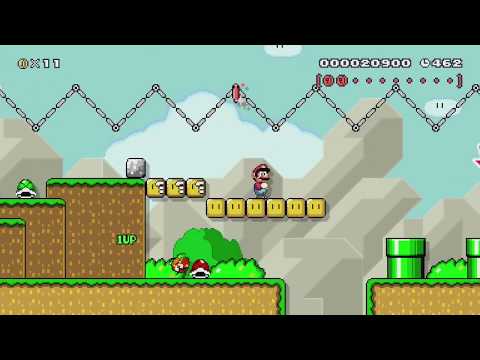 Mario Generations Part 13-2 by Nman - SUPER MARIO MAKER - NO COMMENTARY 1bi