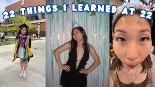 22 things i learned at 22 - relationships, anxiety, post-grad, teaching