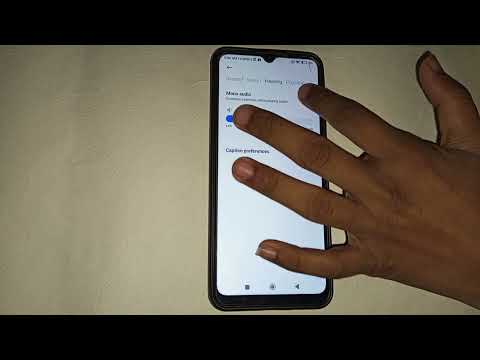 Redmi 9 text setting, how to off high contrast text in Redmi 9
