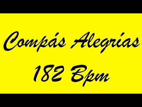 Compás Alegrías 182 Bpm - Bases Flamencas