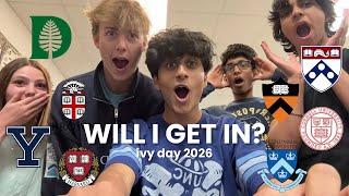 We Got Into IVY LEAGUES! College Decision Reactions 2026 (Yale, Harvard, Brown, Columbia)