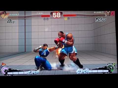 kenmastersX (Guy) vs KingofKod (Balrog) Loser Semifinals (Top 4)