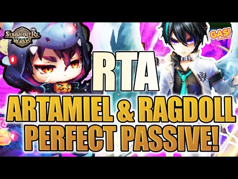 [RTA] WTF ARTAMIEL & RAGDOLL! THIS IS PERFECT PASSIVE! Summoners War Sky Arena