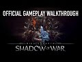 Vidéo de gameplay de Middle-earth: Shadow of War  PC