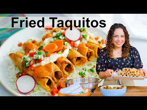 Crispy Chicken Taquitos Recipe