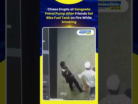 Major Accident Averted at Raipur Petrol Pump Youth Attempts to Ignite Fire After Smoking Warning