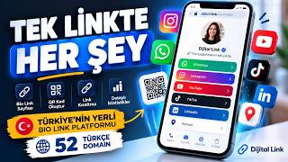 Tüm Linklerin Tek Yerde! Türkiye’nin Yerli Bio Link Platformu | Dijital Link