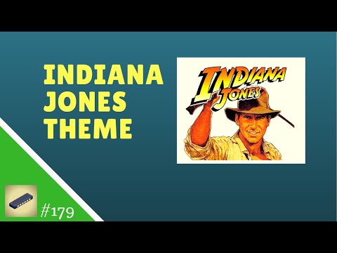 Aula 179 GAITA C - Indiana Jones Theme - Tablatura fácil