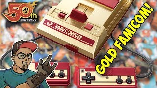 Gold Nintendo Famicom Mini - Unnecessary Game Collecting!