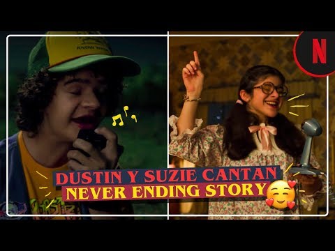 Dustin y Suzie cantan "Never Ending Story" [Clip] | Stranger Things | Netflix