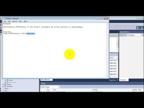 Python Mysql Execute Vs Executemany