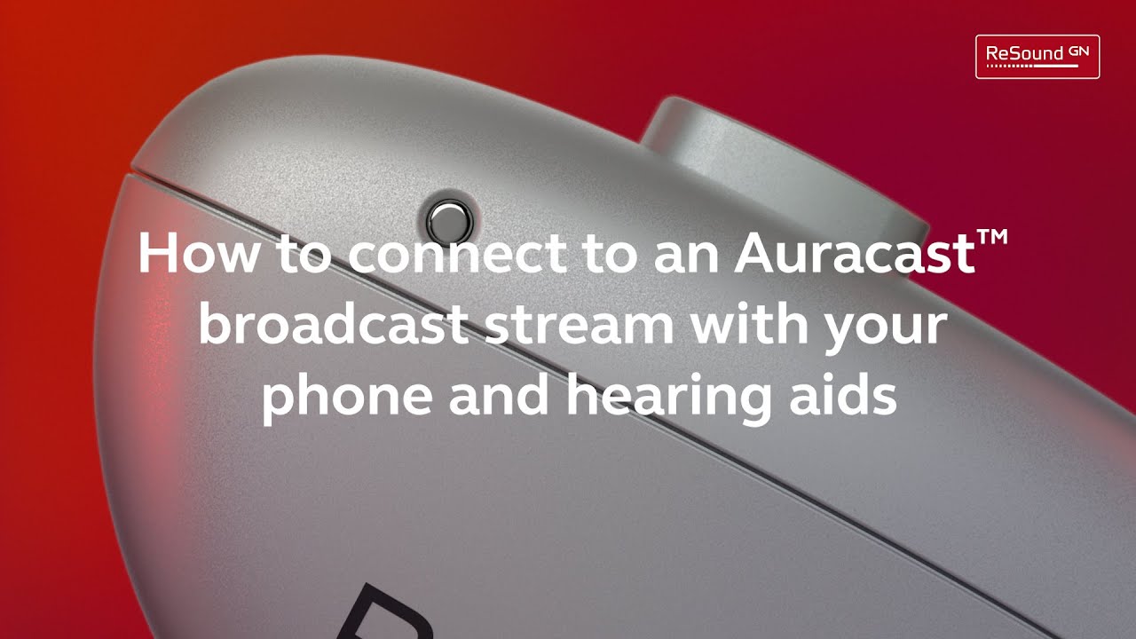 Video – Så här ansluter du till Auracast med din telefon och dina hörapparater