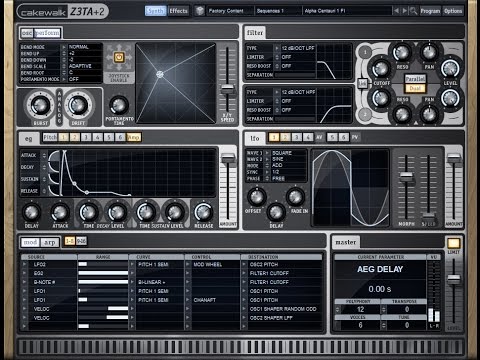 SWA Fast Approach to Z3TA+ 2 - GUI, Control & Signal Flow (1/5)