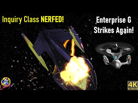 USS Zheng He Engages Enterprise G - A Balanced Fight? Star Trek Ship Battles - 4K