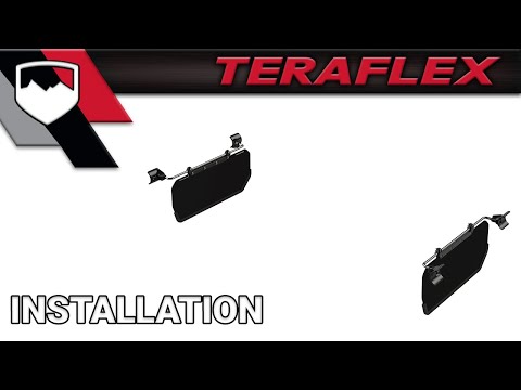 TeraFlex Install: Axis Sun Visor Side