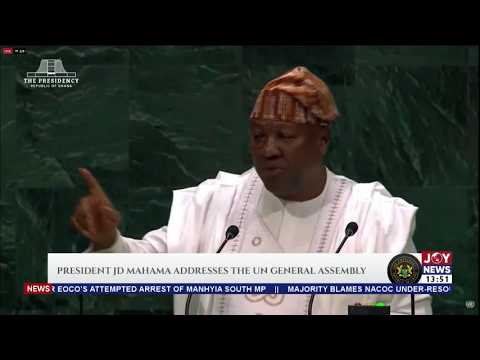 ‘Africa Will Not Remain an Arena for a Scramble for Resources’ – Mahama at UNGA 81