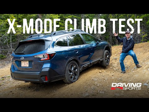 Subaru X-Mode Offroad Climb Test -  Outback Onyx XT