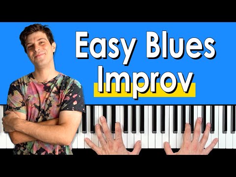How To IMPROVISE On Piano With The C Minor Blues Scale