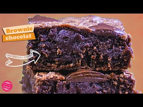 Recette Brownie moelleux double chocolat