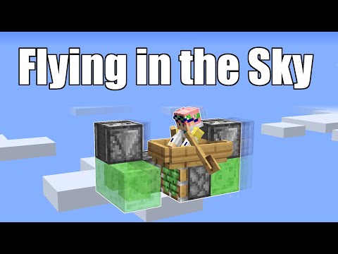 Ride on Flying Machine | Minecraft Tutorial #shorts