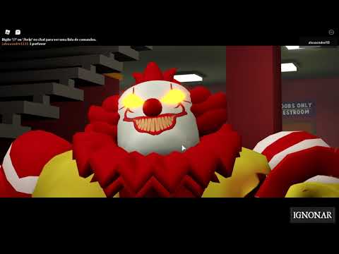 Roblox-ronald o palhaço assassino