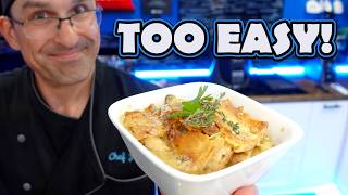 The SECRET to EASY 30 Minute Chicken Pot Pie in Pressure Cooker