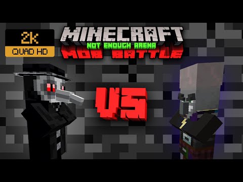 BLACK DEATH VS MAGISPELLER | Minecraft Mob Battle