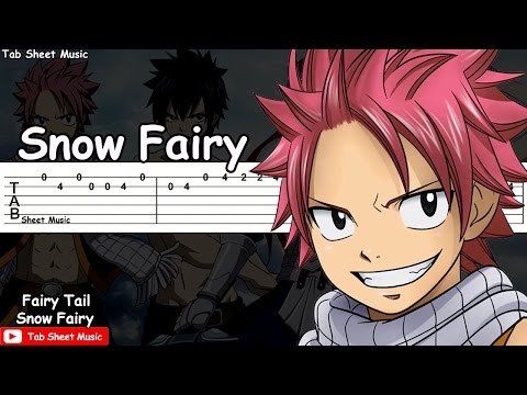 Fairy Tail OP 1 - Snow Fairy Guitar Tutorial Video